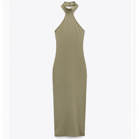 Zara bodycon midi dress - Picture 1 of 4